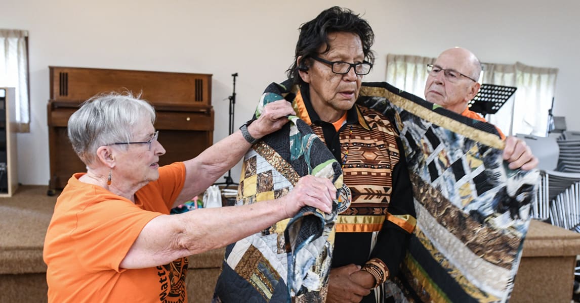 Featured Image for “ORANGE SHIRT DAY BLANKET CEREMONY”